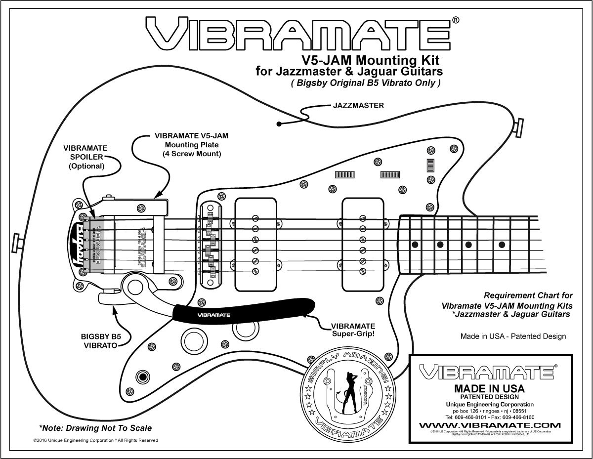 Vibramate V5-JAM Mounting Kit - Click Image to Close